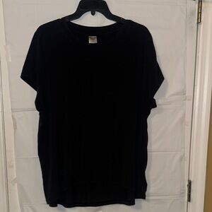 Athleta Black Short Sleeve Tee